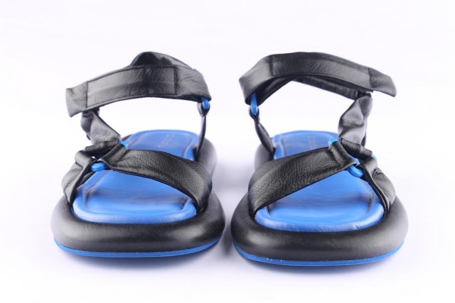 D.moro Shoes Women Leather Sandals For Summer: TAŞ-316 Black (Wholesale)