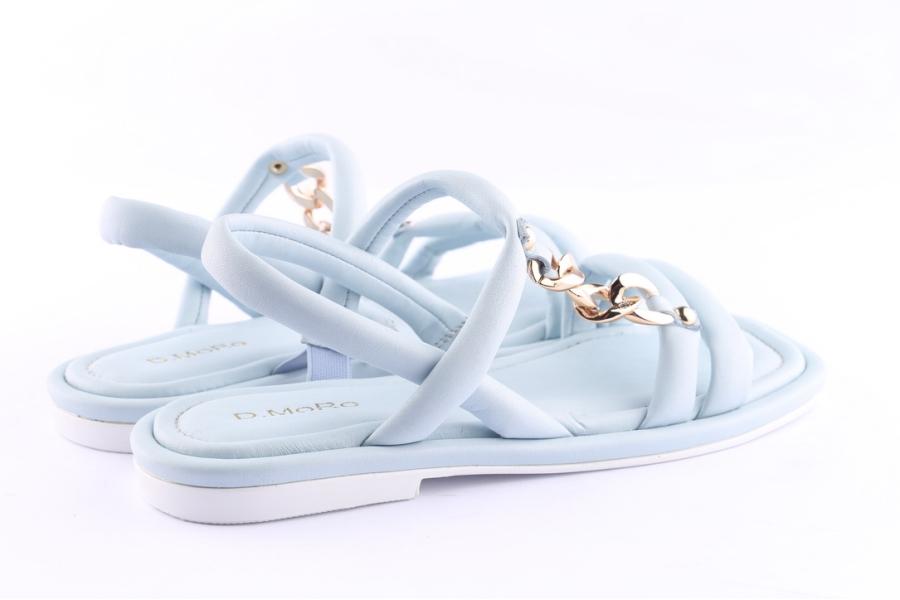 D.moro Shoes Women Leather Sandals For Summer: TAŞ-318 Ice Blue (Wholesale)