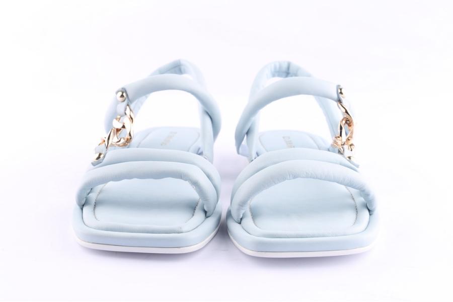 D.moro Shoes Women Leather Sandals For Summer: TAŞ-318 Ice Blue (Wholesale)