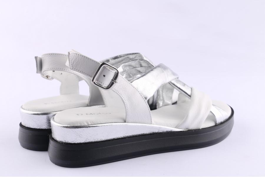 D.moro Shoes Women Leather Sandals For Summer: TAŞ-324 White (Wholesale)