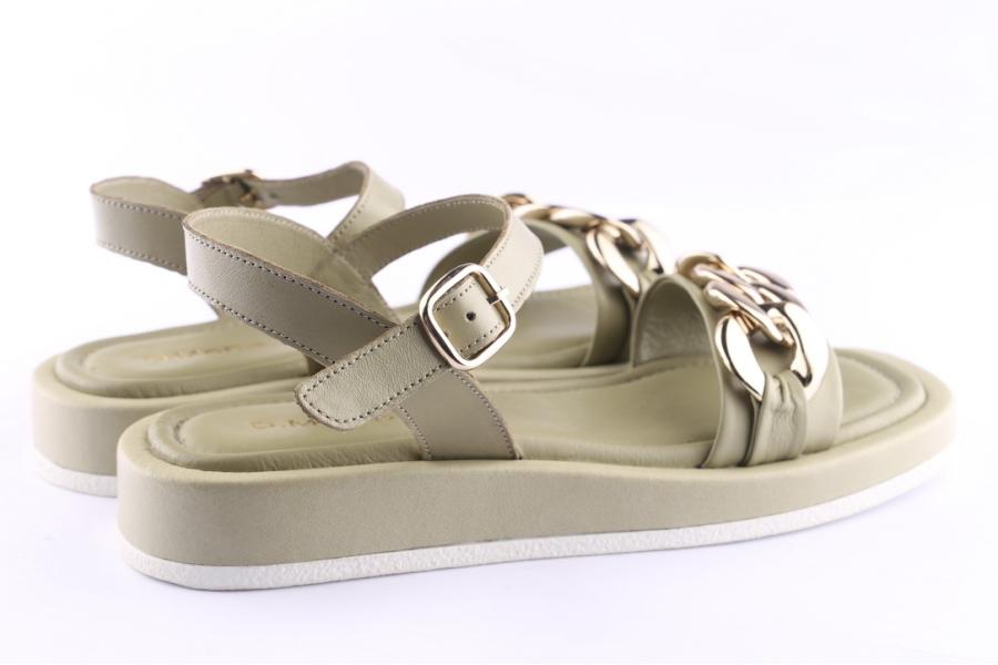 D.moro Shoes Women Leather Sandals For Summer: TAŞ-330 Light Green (Wholesale)