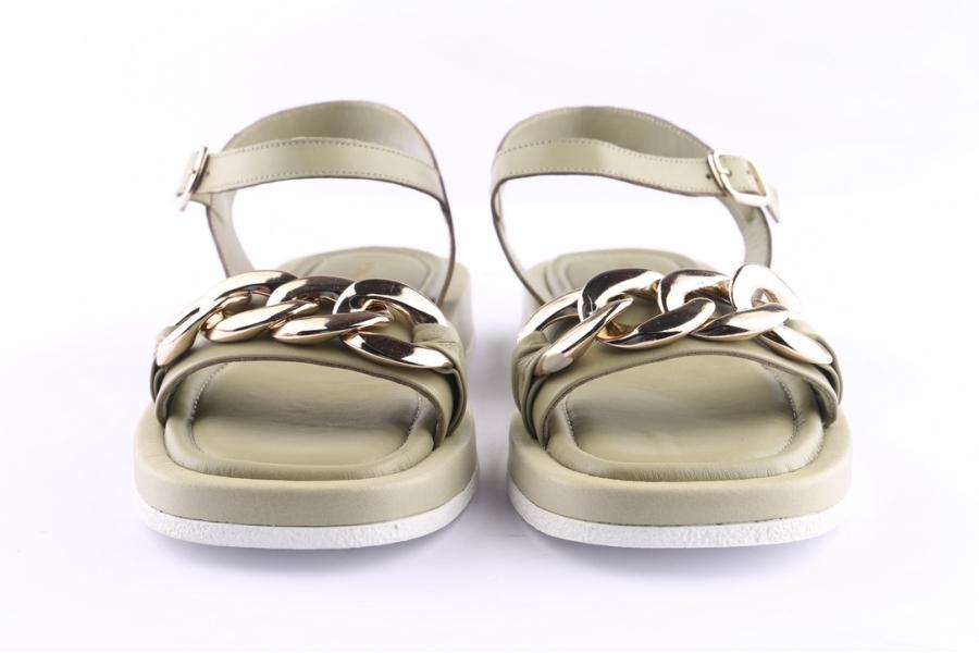 D.moro Shoes Women Leather Sandals For Summer: TAŞ-330 Light Green (Wholesale)