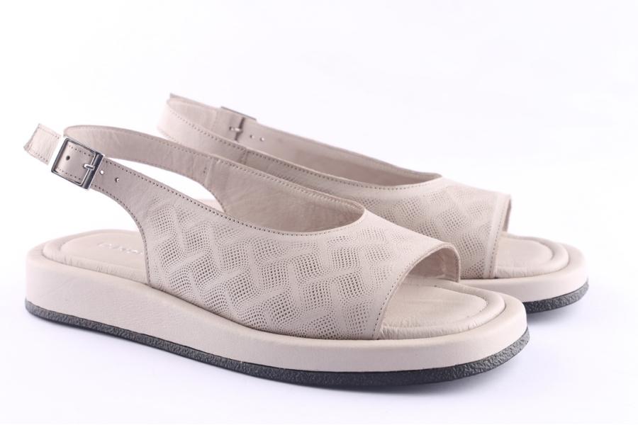 D.moro Shoes Women Leather Sandals For Summer: TAŞ-336 Silver Grey (Wholesale)