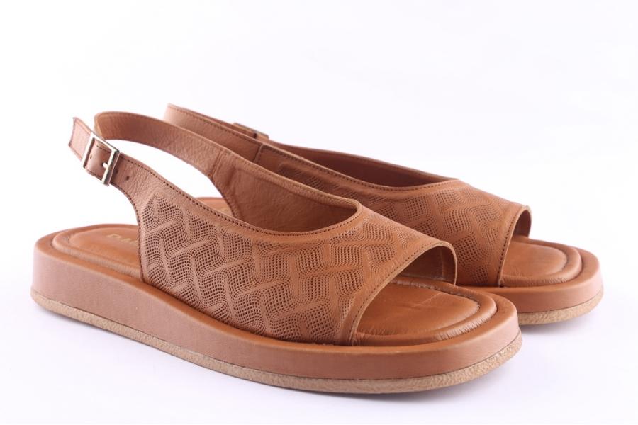 D.moro Shoes Women Leather Sandals For Summer: TAŞ-336 Tan (Wholesale)