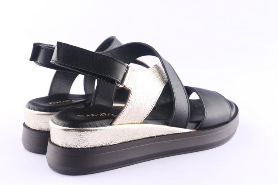 D.moro Shoes Women Leather Sandals For Summer: TAŞ-340 Black (Wholesale)