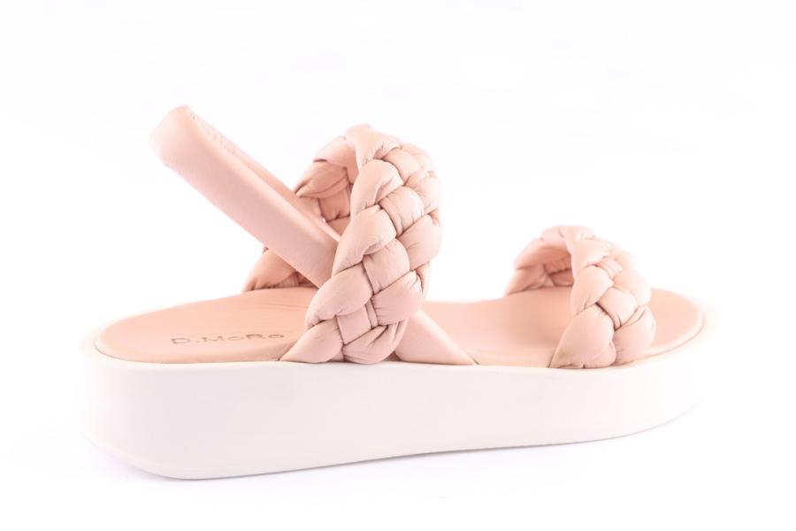 D.moro Shoes Women Leather Sandals For Summer: TAŞ-354 Powder (Wholesale)