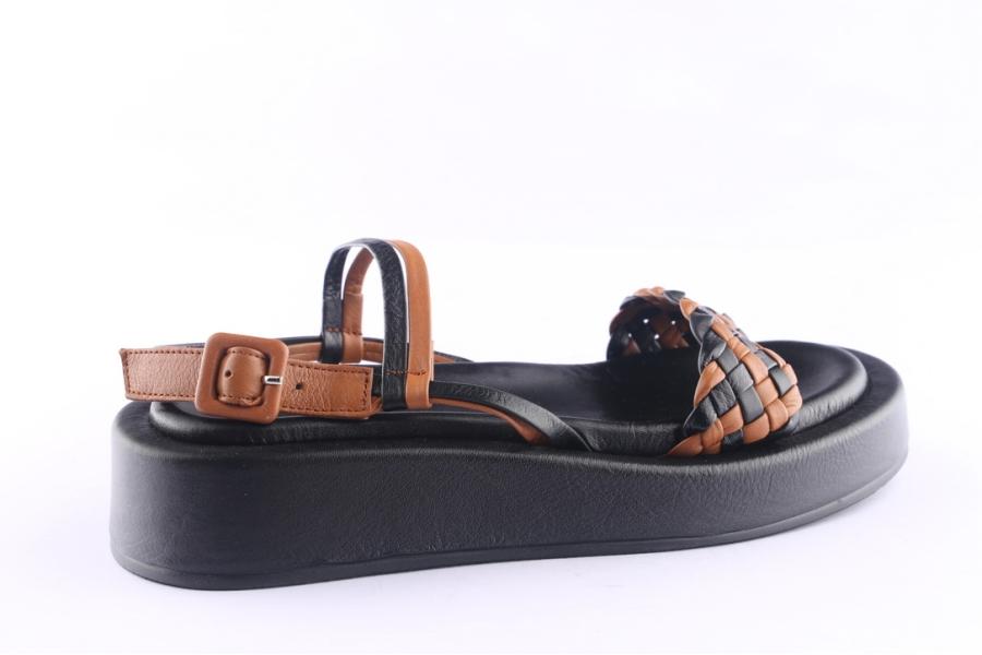 D.moro Shoes Women Leather Sandals For Summer: TAŞ-355 Black (Wholesale)