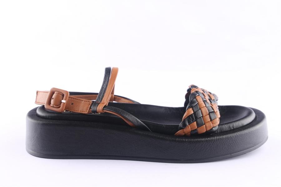 d.moro shoes Women Leather Sandals for Summer: TAŞ-355 Black (Wholesale)