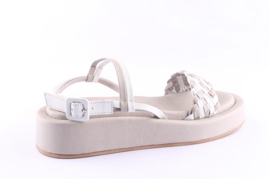 D.moro Shoes Women Leather Sandals For Summer: TAŞ-355 Silver Grey (Wholesale)