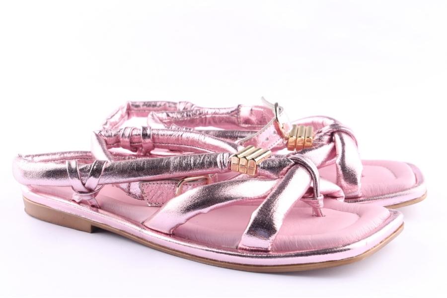 D.moro Shoes Women Leather Sandals For Summer: TAŞ-387 Lilac (Wholesale)
