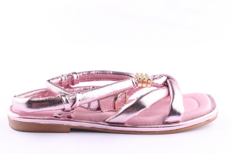 d.moro shoes Women Leather Sandals for Summer: TAŞ-387 Lilac (Wholesale)