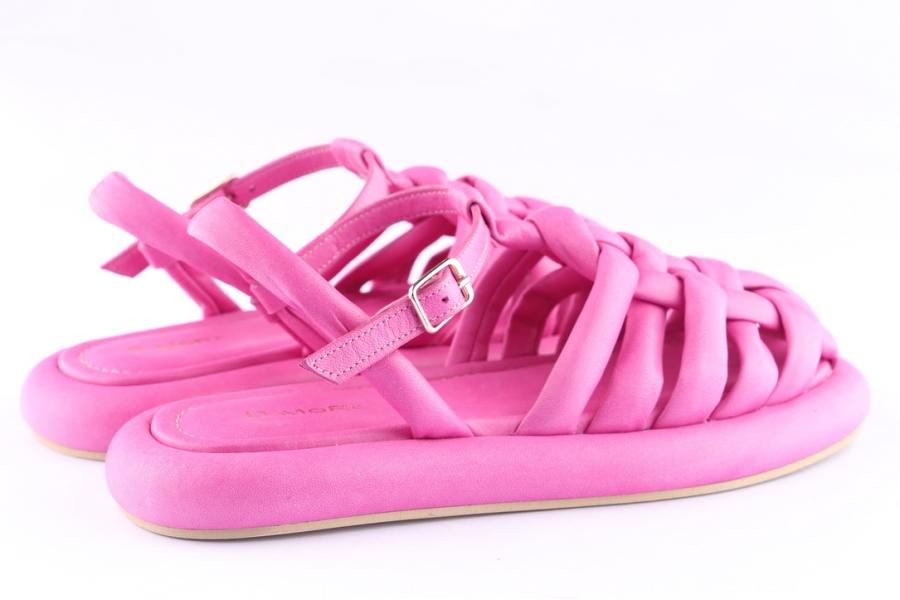 D.moro Shoes Women Leather Sandals For Summer: TAŞ-388 Fuchsia (Wholesale)