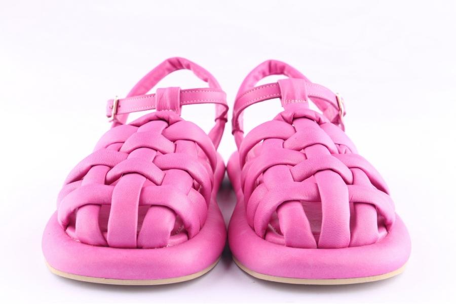 D.moro Shoes Women Leather Sandals For Summer: TAŞ-388 Fuchsia (Wholesale)