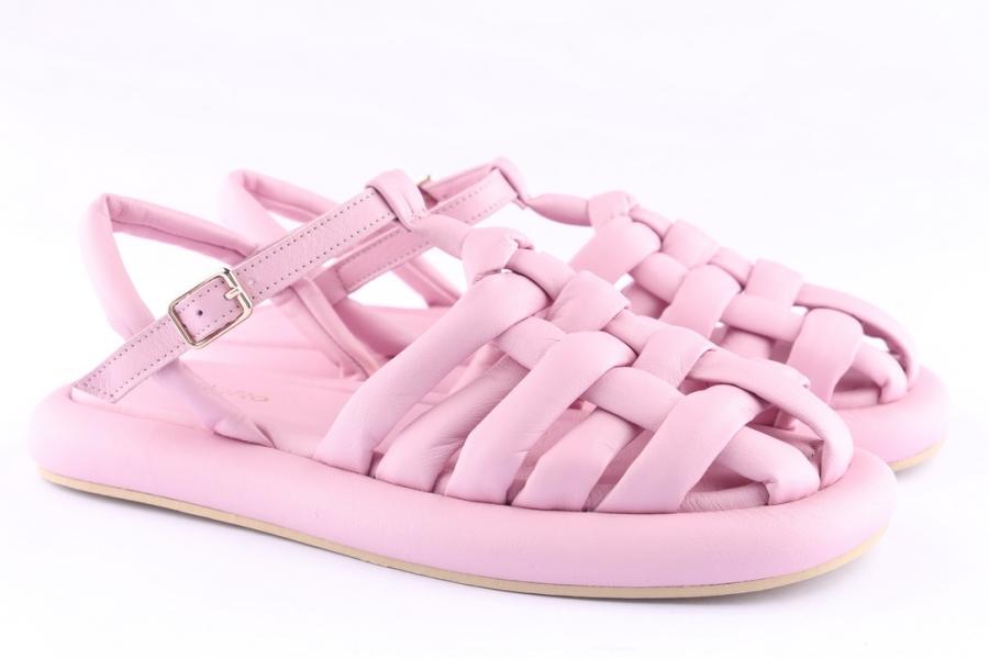 D.moro Shoes Women Leather Sandals For Summer: TAŞ-388 Lilac (Wholesale)