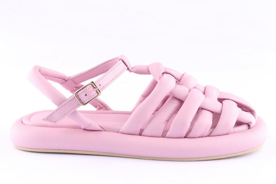 d.moro shoes Women Leather Sandals for Summer: TAŞ-388 Lilac (Wholesale)