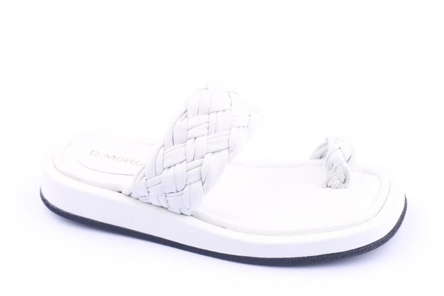 d.moro shoes Women Leather Sandals for summer: TAŞ-40 White Leather (Wholesale)