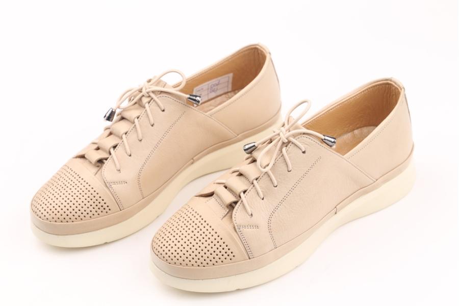 d.moro shoes Women Leather Shoes for summer: 001 Beige Leather (Wholesale)