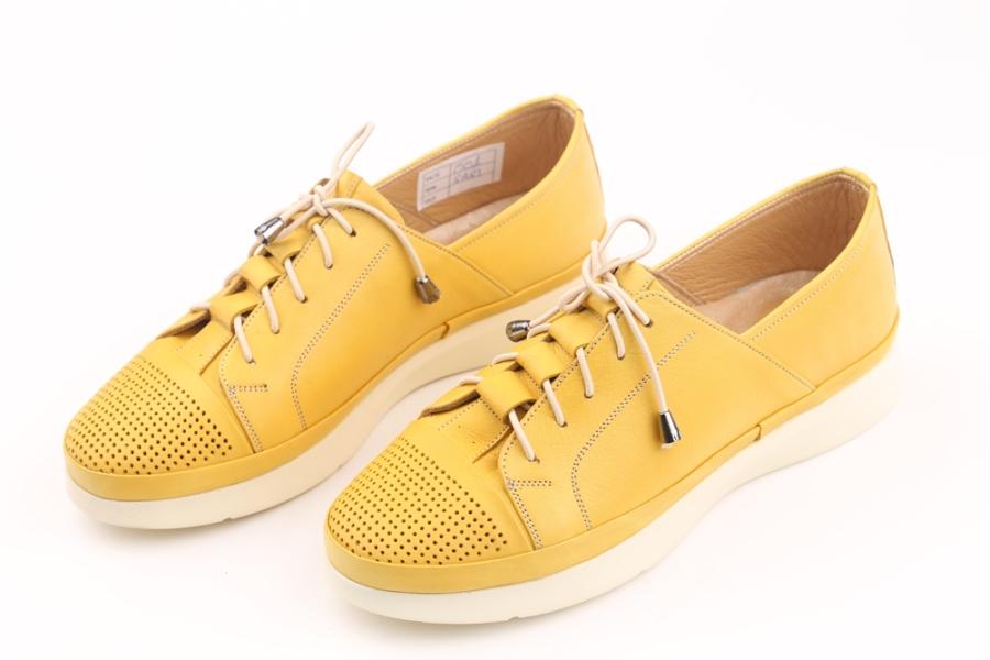 d.moro shoes Women Leather Shoes for summer: 001 Yellow Leather (Wholesale)