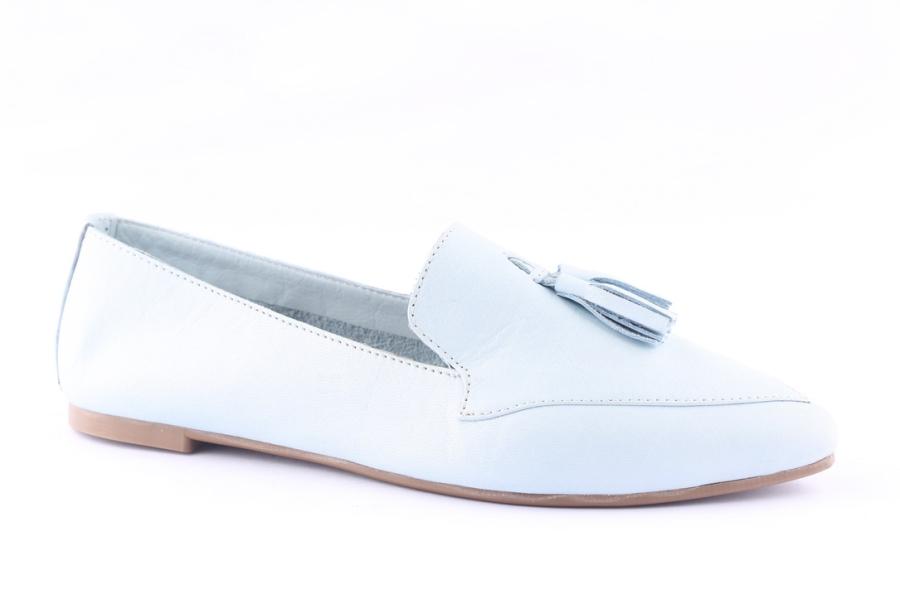 D.moro Shoes Women Leather Shoes For Summer: 1116 Baby Blue (Wholesale)