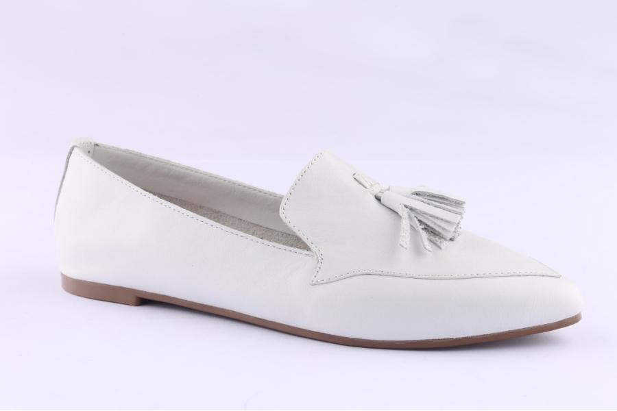 D.moro Shoes Women Leather Shoes For Summer: 1116 White (Wholesale)