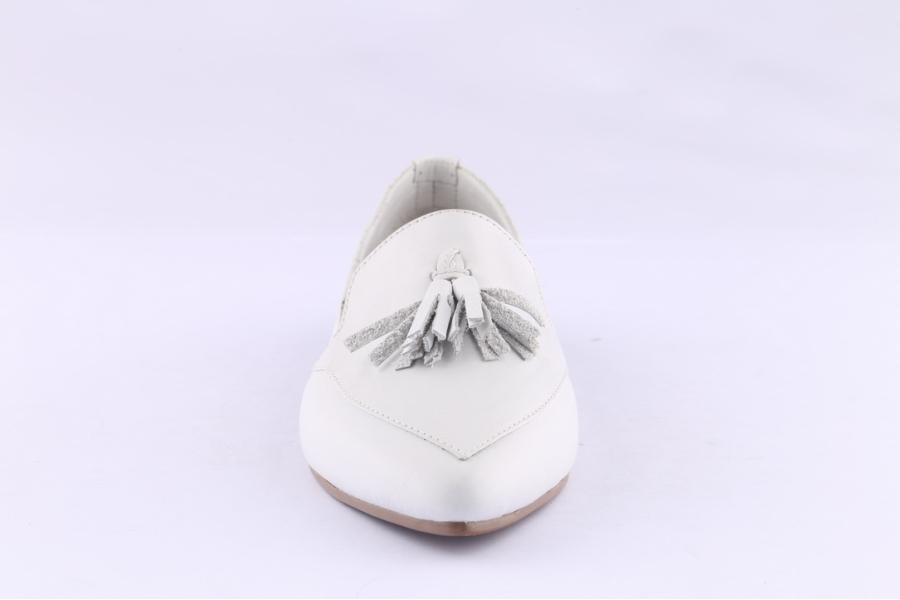 D.moro Shoes Women Leather Shoes For Summer: 1116 White (Wholesale)