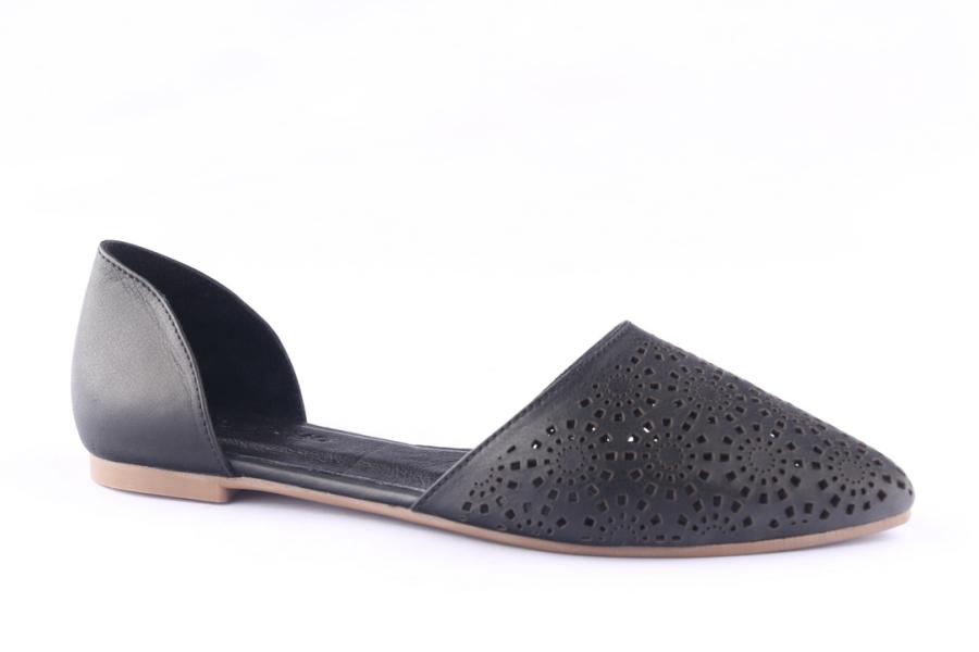 D.moro Shoes Women Leather Shoes For Summer: 1118 Black (Wholesale)