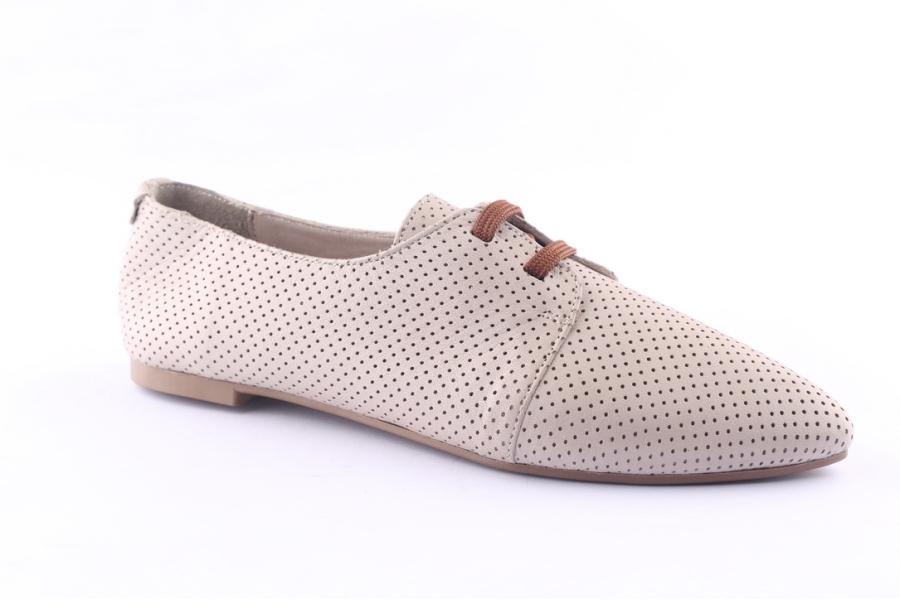 D.moro Shoes Women Leather Shoes For Summer: 1141 Silver Grey (Wholesale)