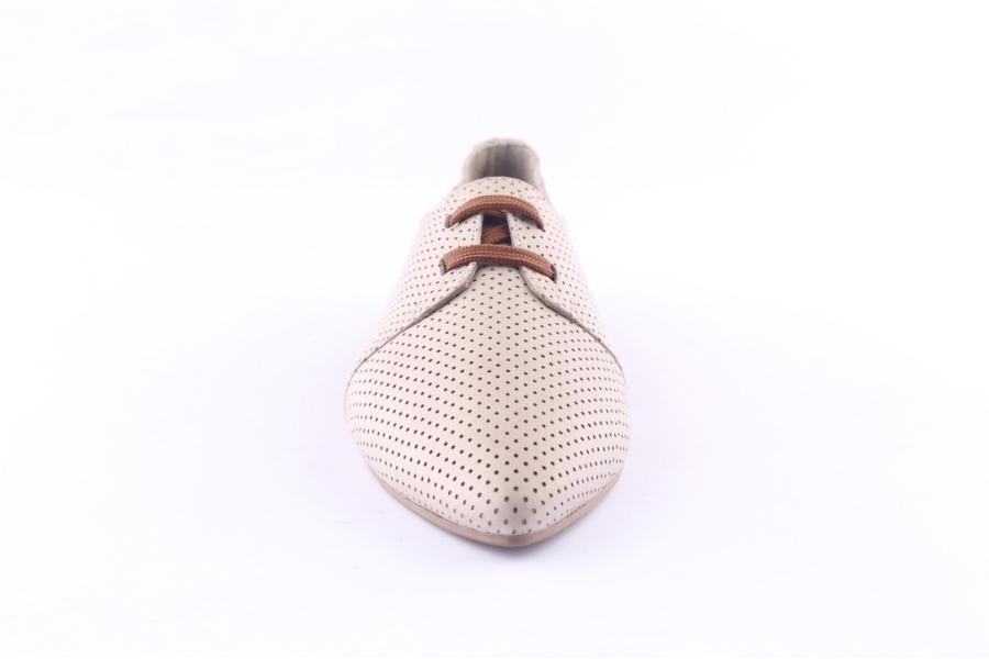 D.moro Shoes Women Leather Shoes For Summer: 1141 Silver Grey (Wholesale)