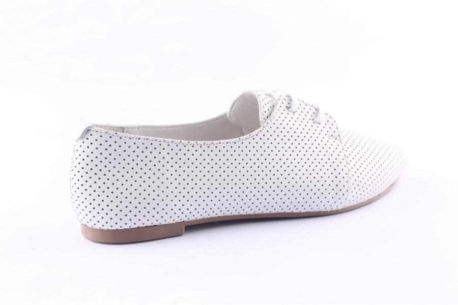 D.moro Shoes Women Leather Shoes For Summer: 1141 White (Wholesale)