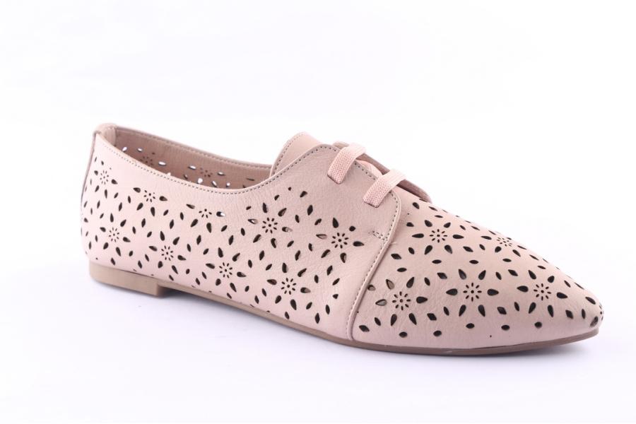 D.moro Shoes Women Leather Shoes For Summer: 1144 Powder (Wholesale)