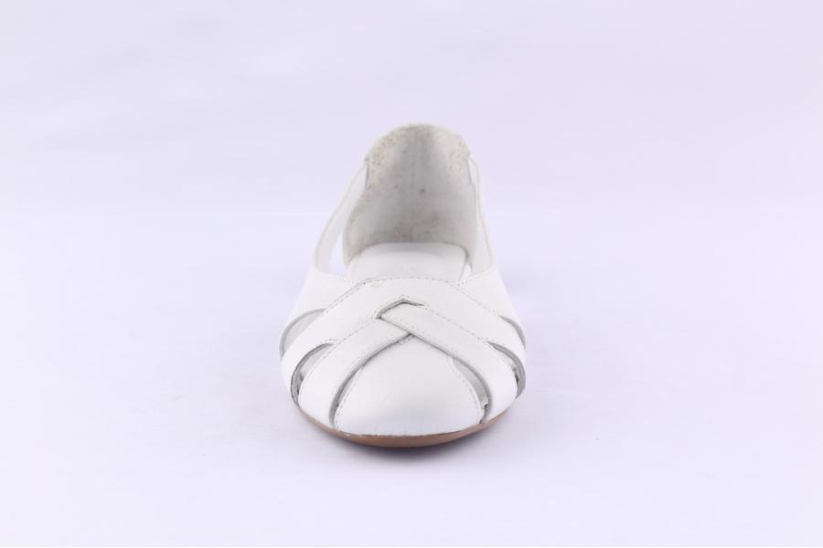 D.moro Shoes Women Leather Shoes For Summer: 1560 White (Wholesale)