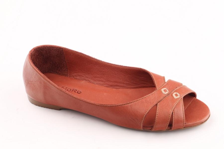 d.moro shoes Women Leather Shoes for summer: 1561 Brick Leather (Wholesale)