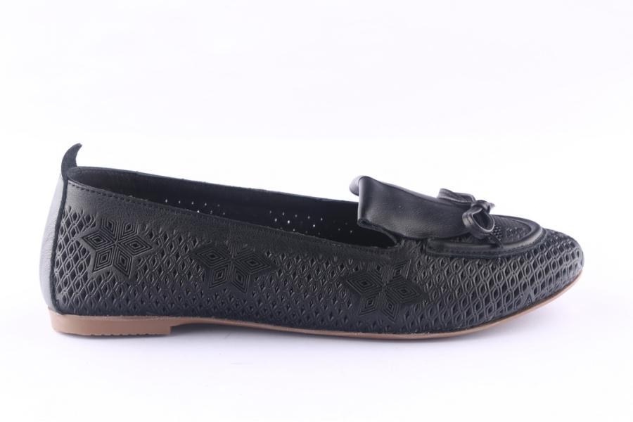 d.moro shoes Women Leather Shoes for Summer: 1572 Black (Wholesale)