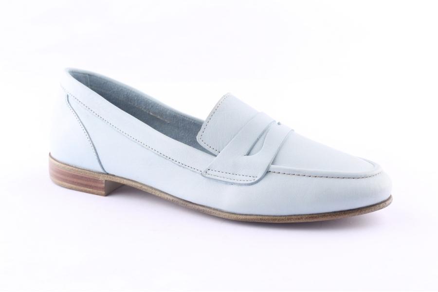 D.moro Shoes Women Leather Shoes For Summer: 1751 Baby Blue (Wholesale)