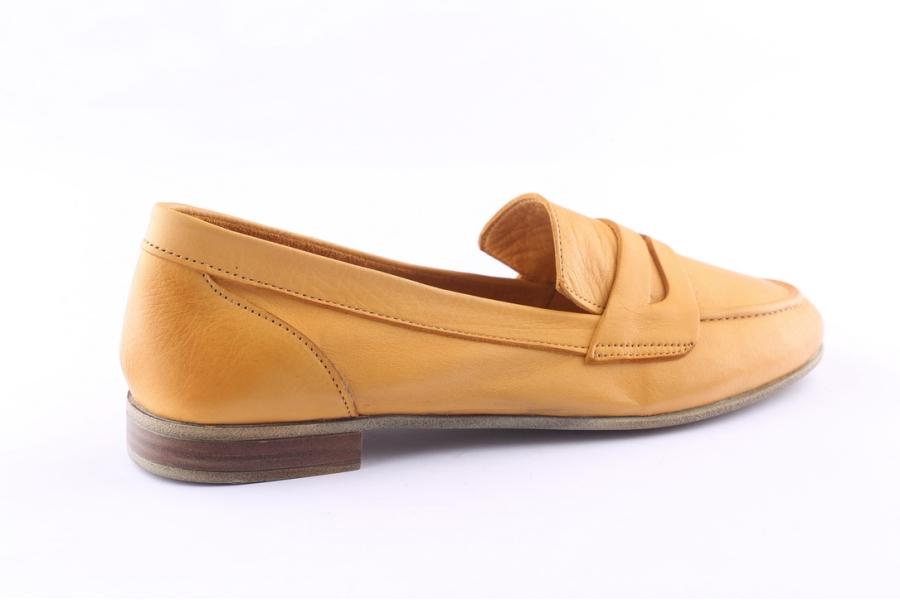 D.moro Shoes Women Leather Shoes For Summer: 1751 Mustard (Wholesale)