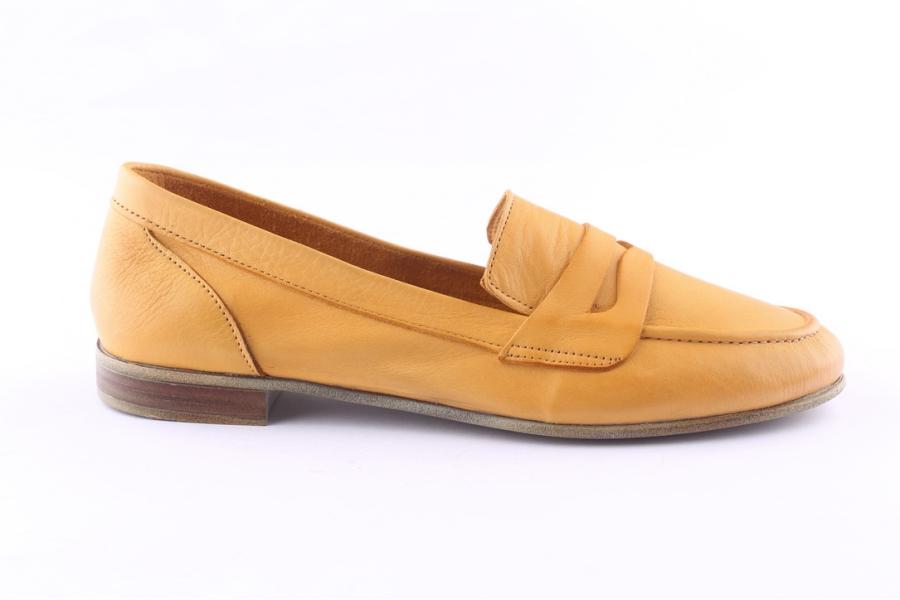 d.moro shoes Women Leather Shoes for Summer: 1751 Mustard (Wholesale)