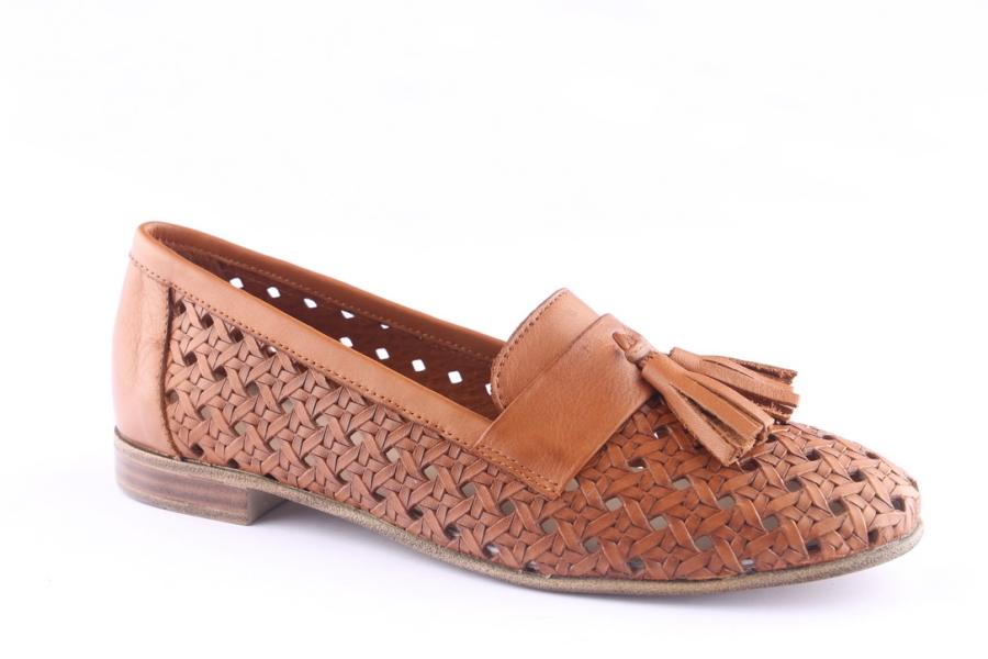 D.moro Shoes Women Leather Shoes For Summer: 1756 Tan (Wholesale)