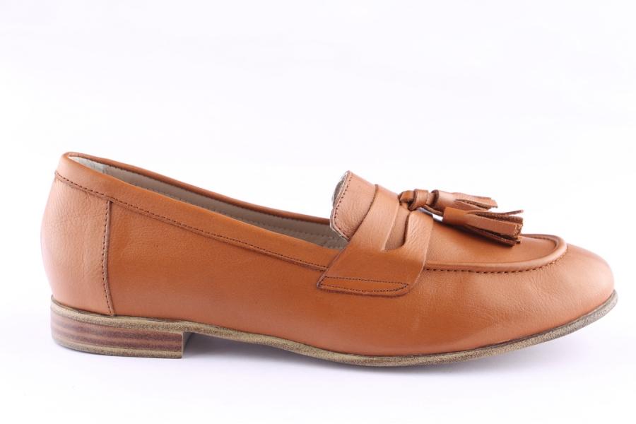 d.moro shoes Women Leather Shoes for Summer: 1758 Tan (Wholesale)