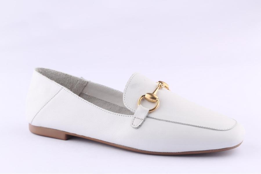 D.moro Shoes Women Leather Shoes For Summer: 1805 White (Wholesale)