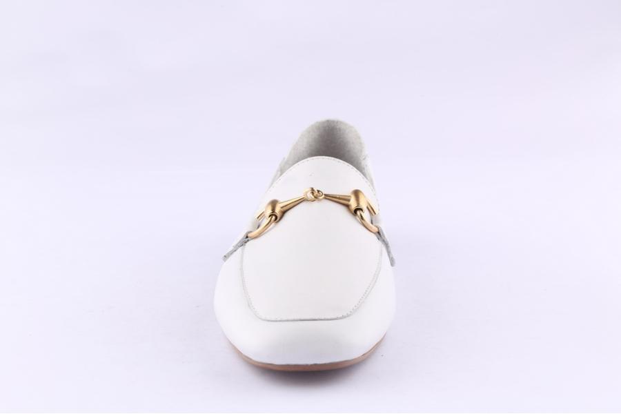 D.moro Shoes Women Leather Shoes For Summer: 1805 White (Wholesale)