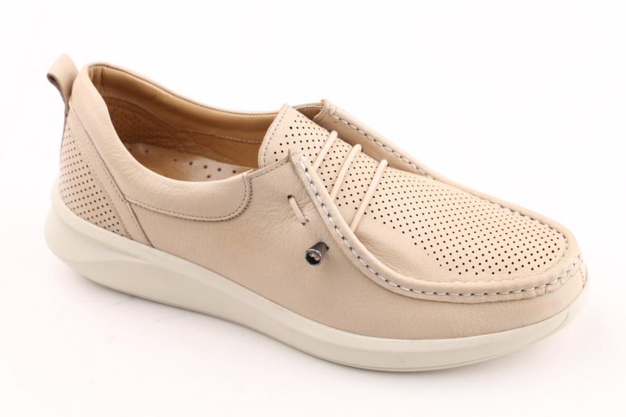 d.moro shoes Women Leather Shoes for summer: 211 Beige Leather (Wholesale)