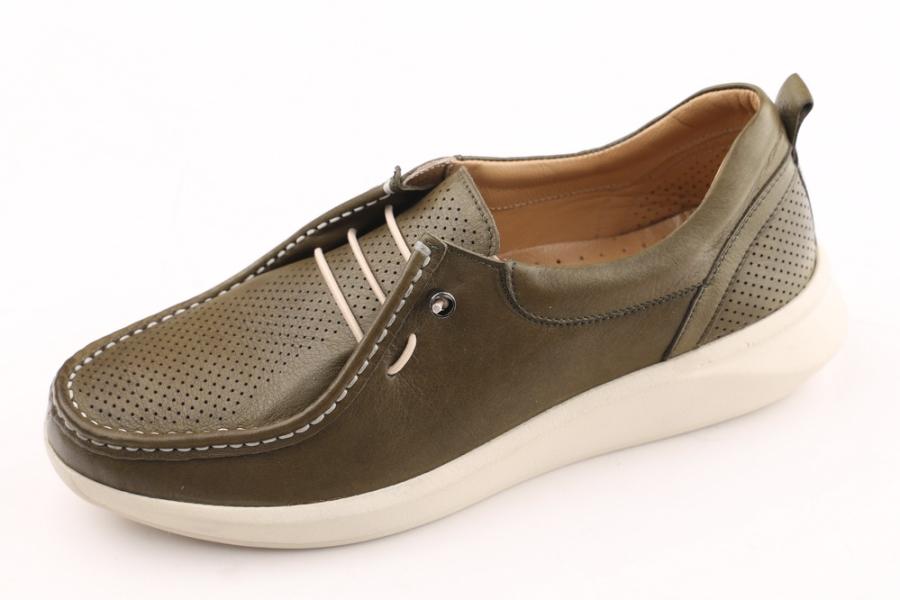 d.moro shoes Women Leather Shoes for summer: 211 Khaki Leather (Wholesale)