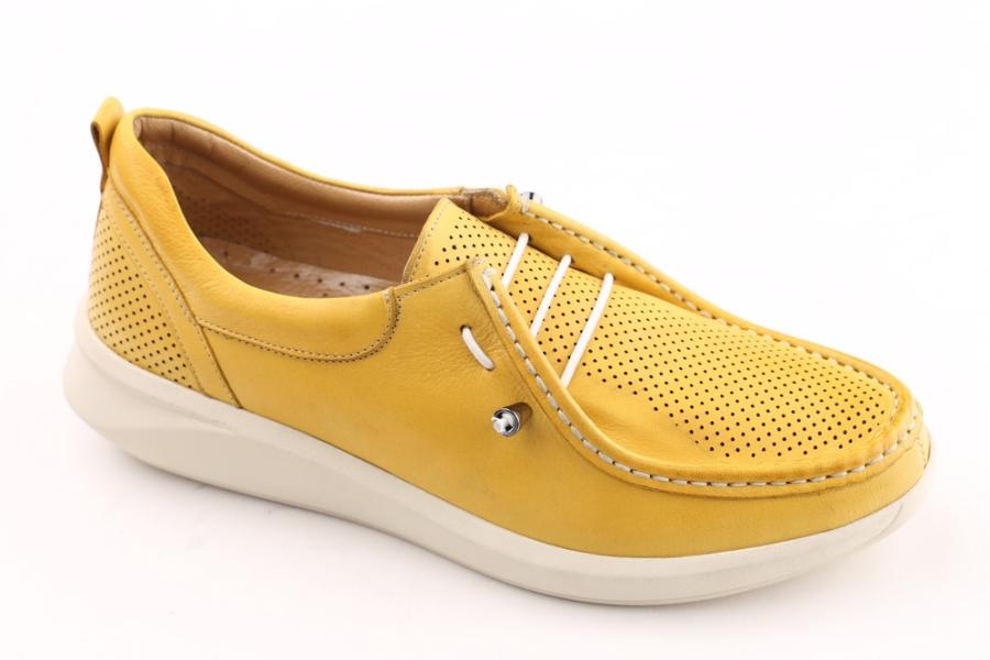 d.moro shoes Women Leather Shoes for summer: 211 Yellow Leather (Wholesale)