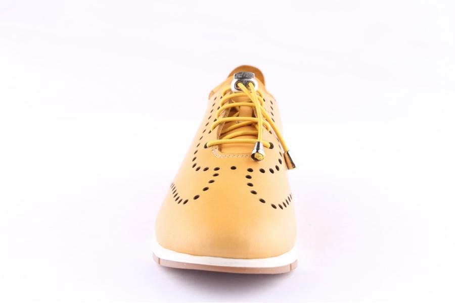 D.moro Shoes Women Leather Shoes For Summer: 21200 Mustard (Wholesale)