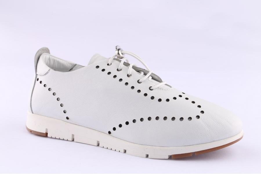 D.moro Shoes Women Leather Shoes For Summer: 21200 White (Wholesale)