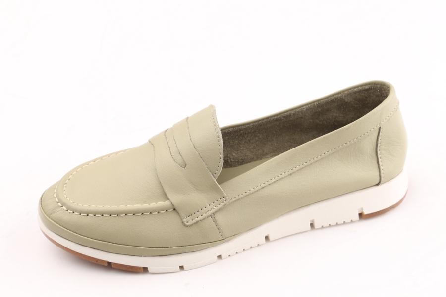 d.moro shoes Women Leather Shoes for summer: 21202 Mint Leather (Wholesale)