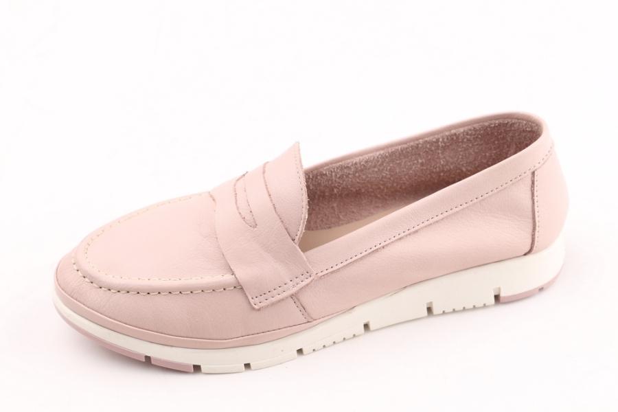 d.moro shoes Women Leather Shoes for summer: 21202 Powder Leather (Wholesale)