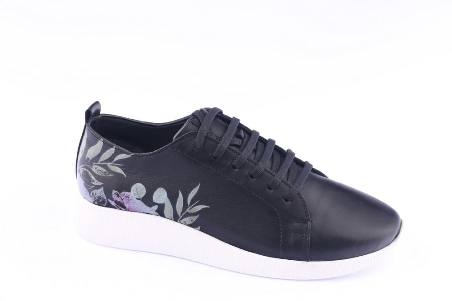 d.moro shoes Women Leather Shoes for summer: 21207 Black Leather (Wholesale)