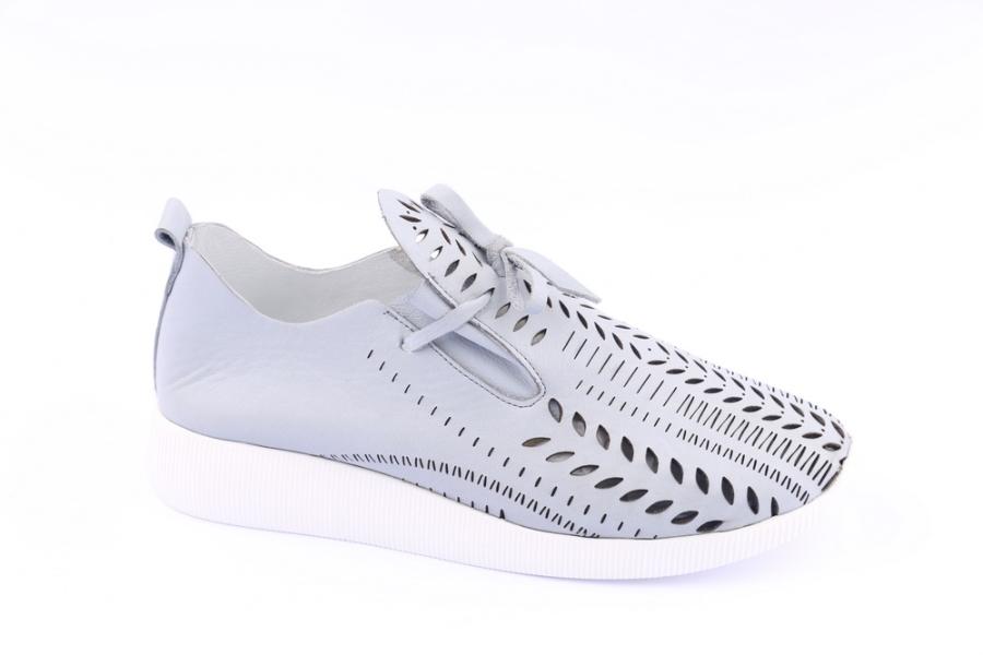 d.moro shoes Women Leather Shoes for summer: 21208 Light Blue Leather (Wholesale)