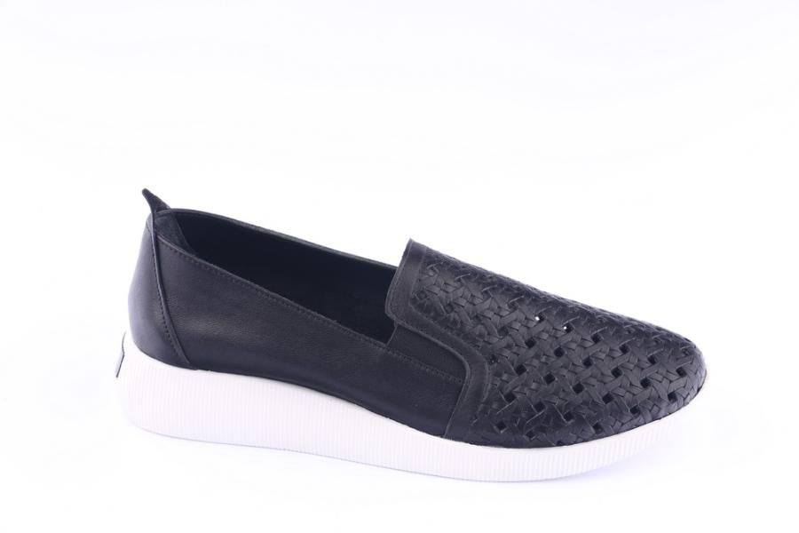 d.moro shoes Women Leather Shoes for summer: 21211 Black Leather (Wholesale)